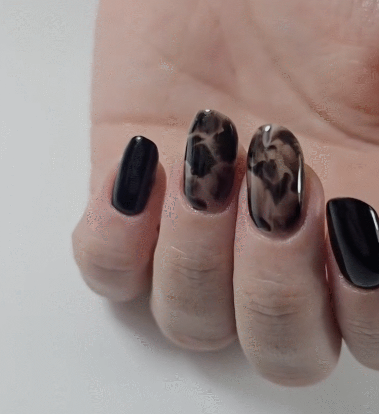 Manucure russe, semi permanent, gel. Ongle