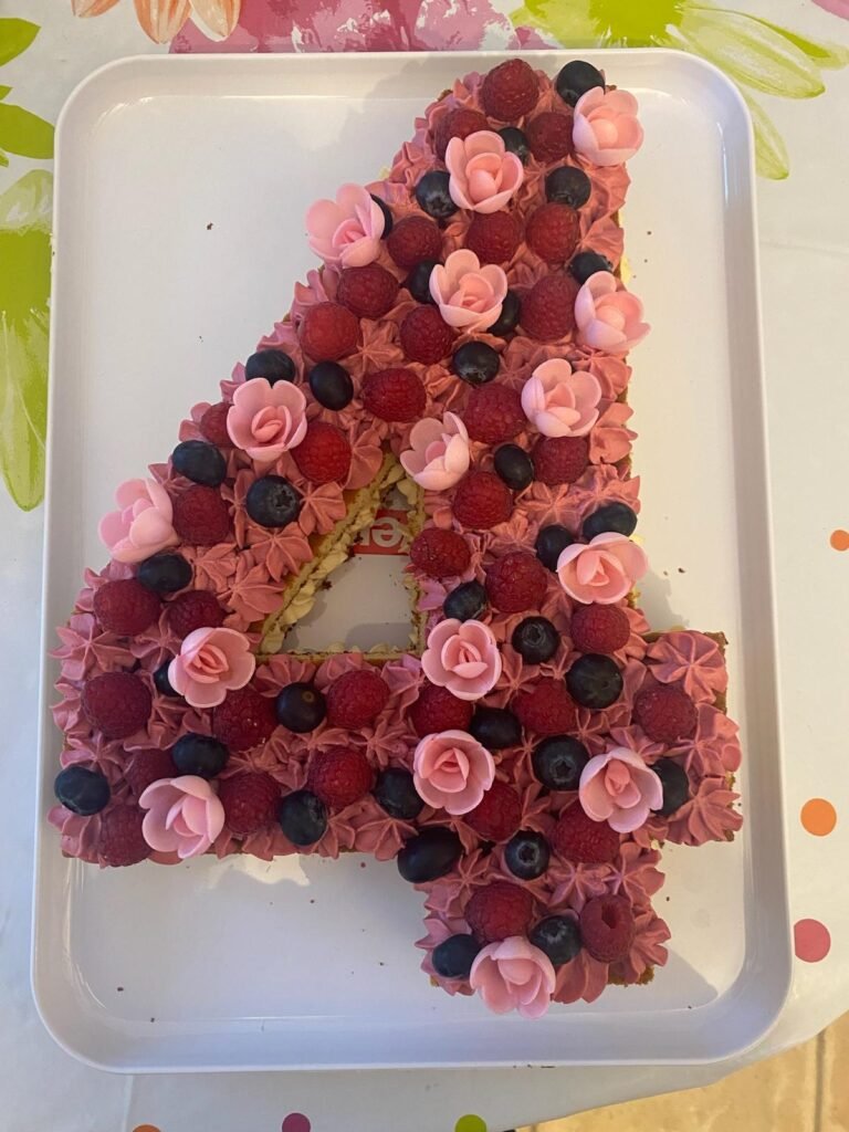 Le petit bruscain number cake