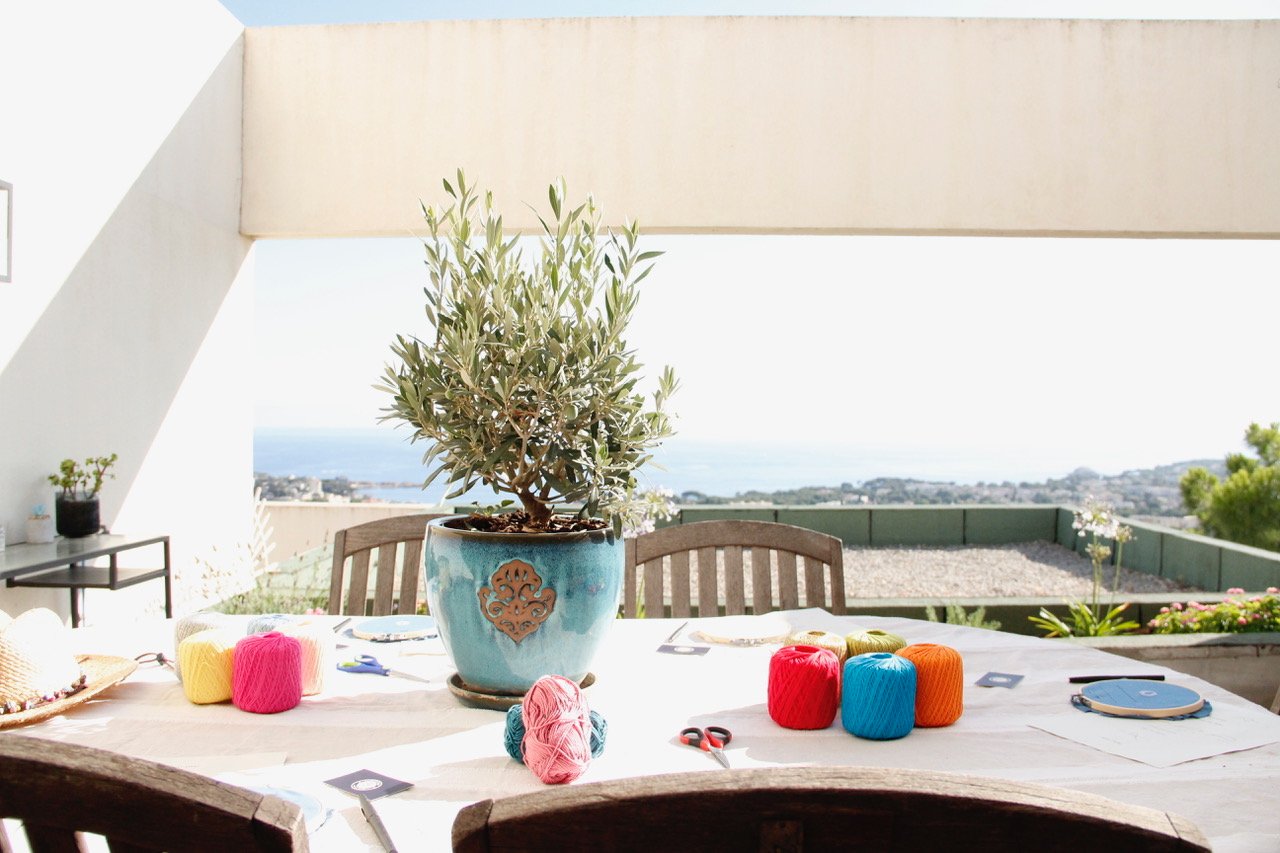atelier broderie Bandol