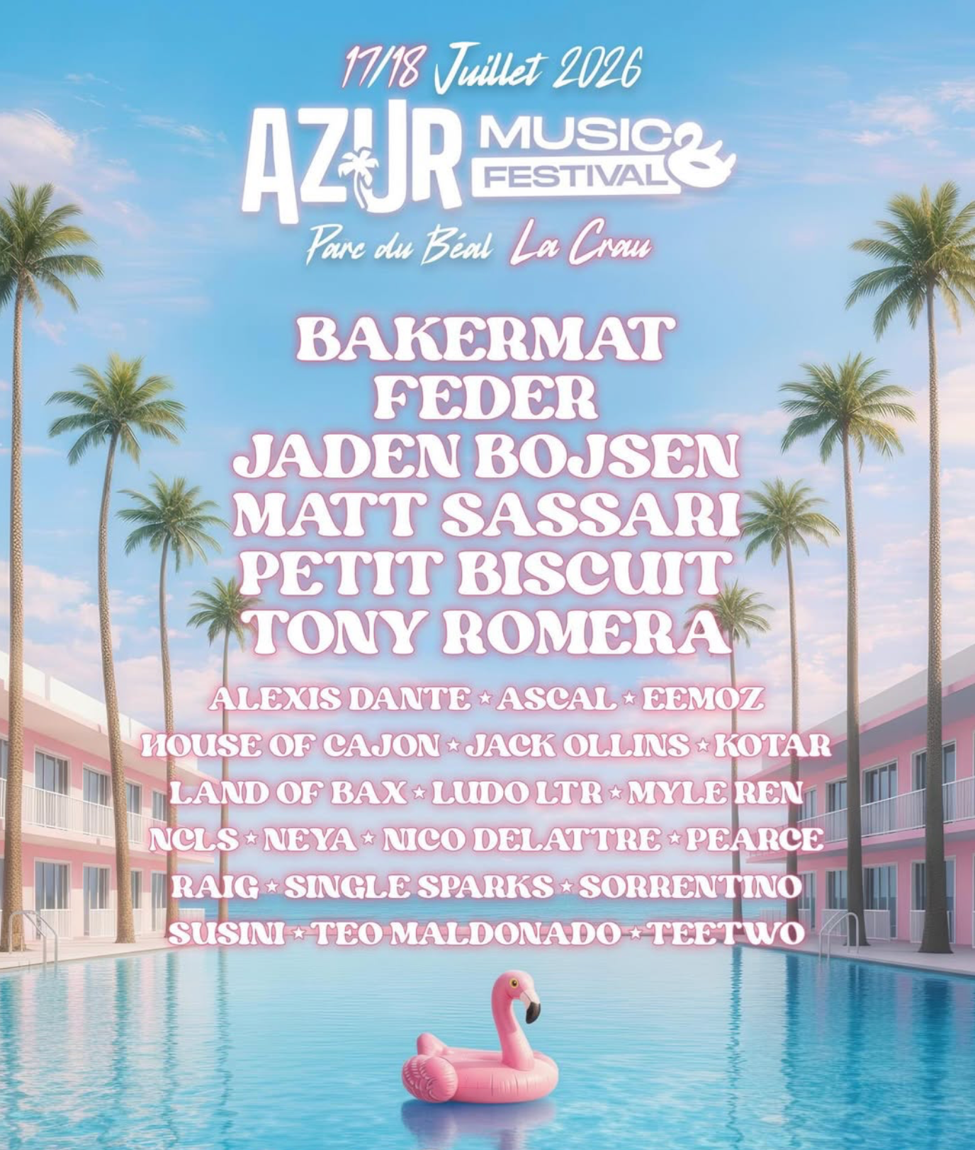 azur music festival line up