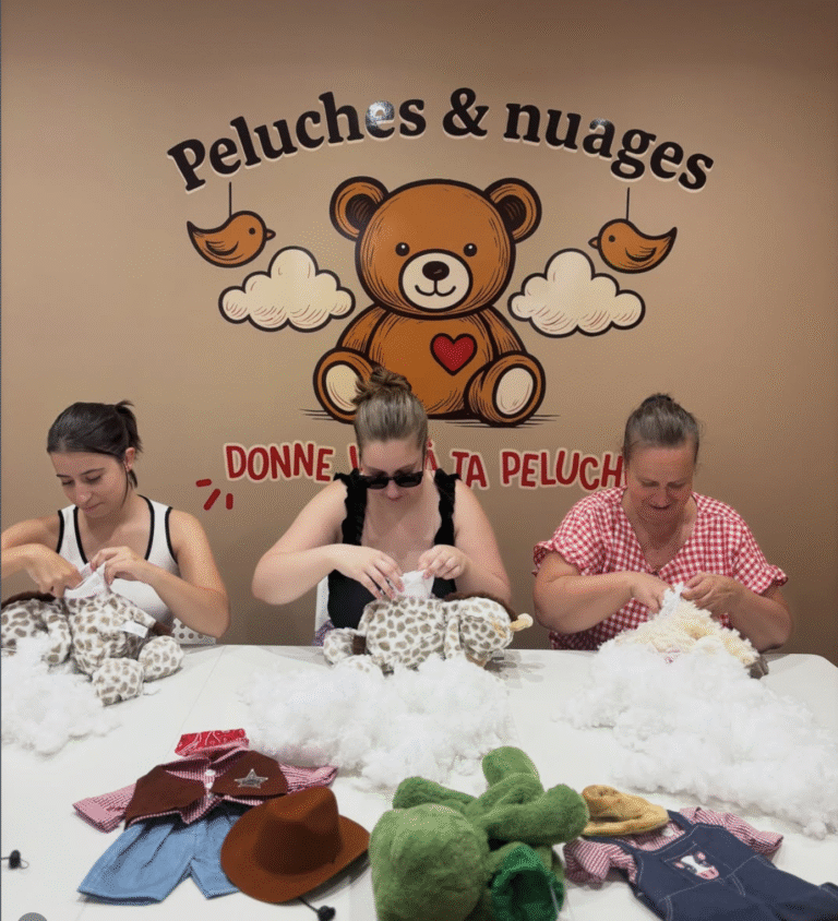 Peluches et nuages fabrique à peluches