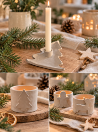 RDV n°6 – atelier modelage déco Noël - Réservation/acompte